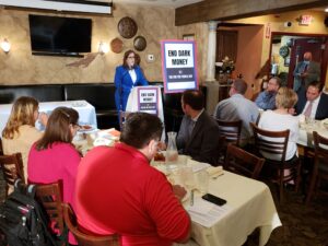 Natalie Tennant, local legislators meet to promote federal For the People election reform act working through Congress
